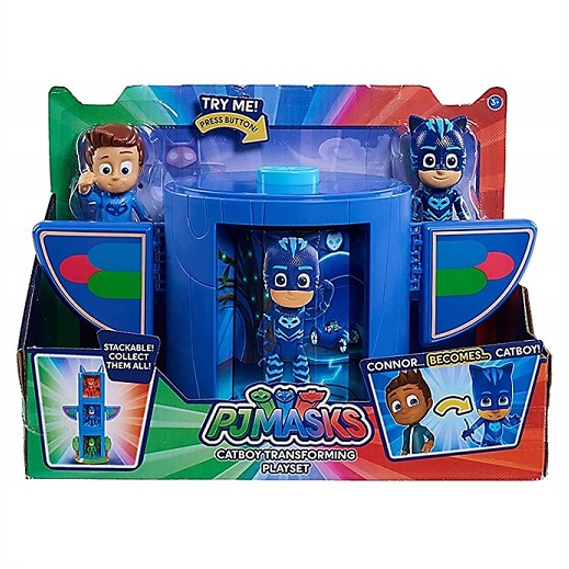 楽天市場 しゅつどう パジャマスク 変身 フィギュアセット キャットボーイ ブルー Pj Masks Transforming Figure Set Catboy Blue Pjマスク フィギュア ａｊマート