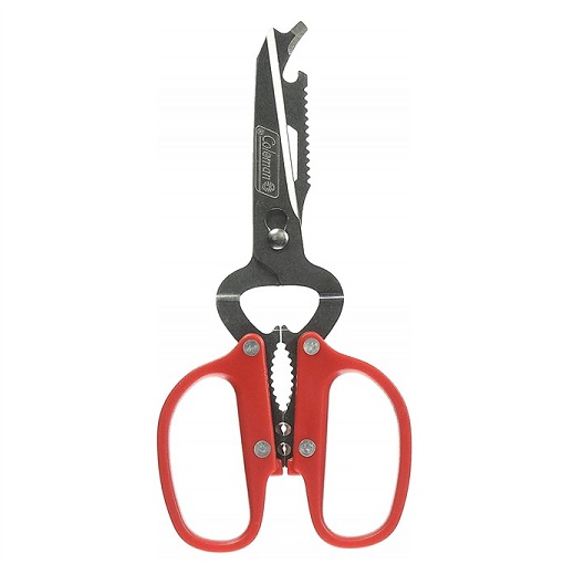 楽天市場 Coleman コールマン 万能 キャンプ 12徳 ハサミ 12 In 1 Camp Scissors はさみ アウトドア バーベキュー キッチンばさみ ドライバー ナイフ 缶切り ａｊマート