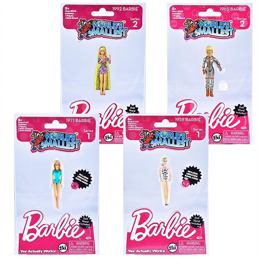 smallest barbie doll