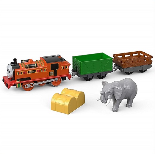 Fisher Price フィッシャープライス きかんしゃトーマス トラックマスター ニア Thomas Friends Fisher Price Trackmaster Nia The Elephant プラレール おもちゃ 玩具 Track Master トレイン 誕生日 クリスマス プレゼント 新作映画 Solga Sowa Pl