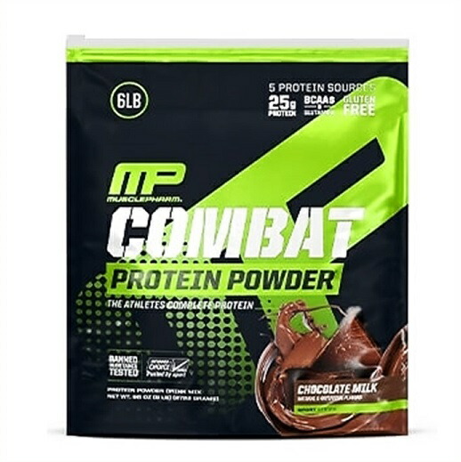 楽天市場 送料無料 Combat Protein Powder コンバット プロテイン パウダー 6lb 2722g タイムリリース マッスルファーム コンバットパウダー チョコレートミルク Mp Ufc ａｊマート