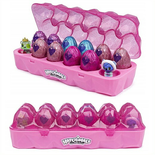 【楽天市場】【Hatchimals】CollEGGtibles うまれて！ウーモ ミニ ロイヤル 12個セット Jewelry Box