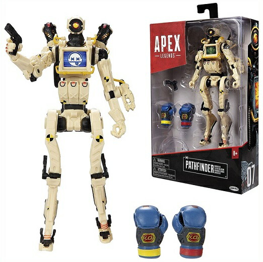 楽天市場 エーペックス レジェンズ パスファインダー クラッシュテスト 6インチフィギュア Apex Legends Pathfinder With Crash Test Rare Skin エーペックスレジェンド レアスキン ゲーム キャラクター ａｊマート