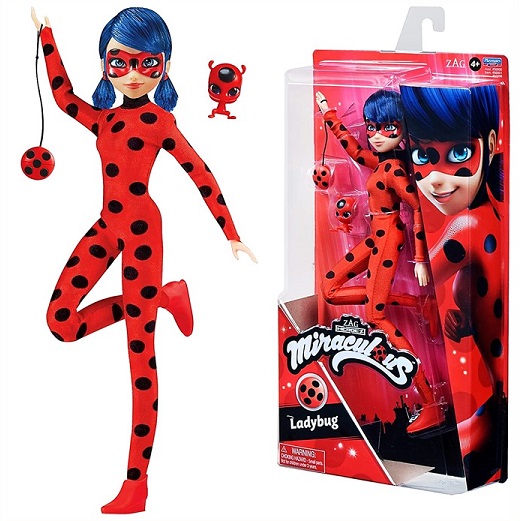 楽天市場 Miraculous Ladybug ミラキュラス レディバグ 11インチ 約26cm フィギュア てんとう虫 クワミ キャラクター レディーバグ ａｊマート