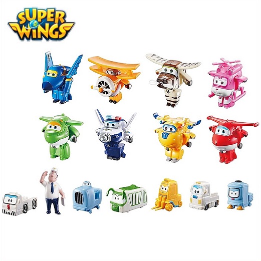 楽天市場】Super Wings Toys 15パックプレイセット : Founder