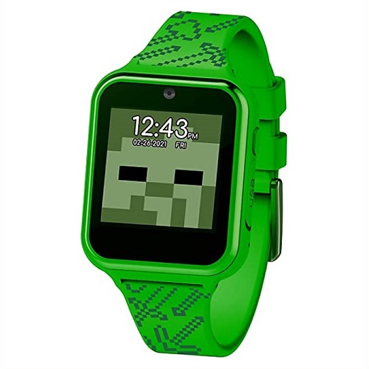 楽天市場 Minecraft マインクラフト タッチスクリーン スマートウォッチ Touch Screen Smartwatch マイクラ おもちゃ 時計 カメラ 自撮り セルフィー 男の子 プレゼント ａｊマート