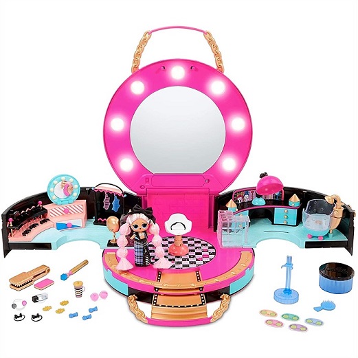 楽天市場 L O L Surprise Lol サプライズ ヘアサロン プレイセット 専用 Jk Mini ドール付き Hair Salon Playset And Exclusive Jk Mini Fashion Doll おもちゃ 人形 女の子用 プレゼント Lolサプライズ ａｊマート