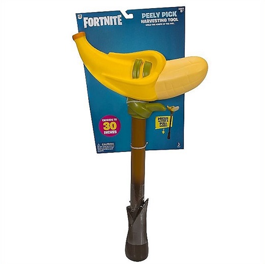 楽天市場 Fortnite フォートナイト ハーベスティングツール ピーリーピック ツルハシ つるはし ピーリー バナナ 道具 武器 なりきり ピッケル ゲーム キャラクター ａｊマート