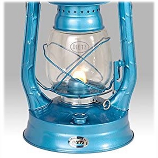 再再販 Dietz デイツ 8 エア パイロット オイル ランタン ブルー Air Pilot Oil Burning Lantern Blue ハリケーンランタン 青銀 ランプ キャンプ q アウトドア ランタン 釣り 防災w 超美品 Depanini Ma