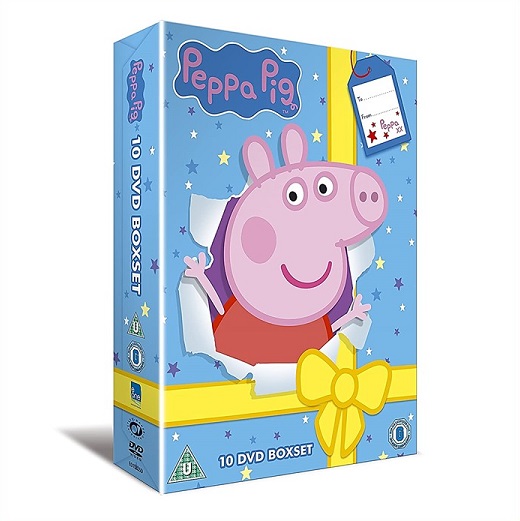 Peppa Pig ペッパピッグ Dvd 10枚 ボックスセット Dvd Box ギフトボックス 英語学習 単語 アルファベット 子供 幼児 こども キッズ Tbset Com