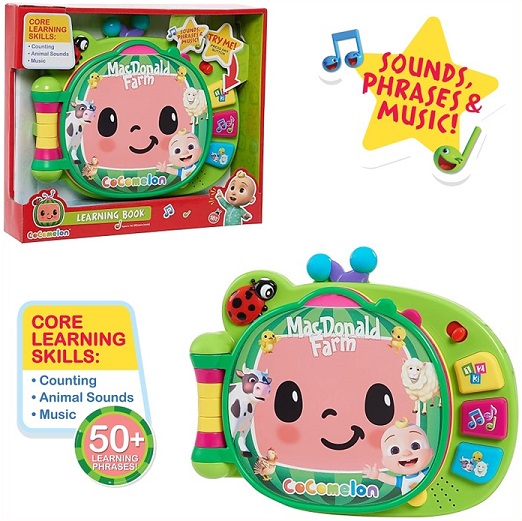 新品USA購入 CoComelon ココメロン 音声付き バス　英会話　おもちゃ 新品USA購入 CoComelon ココメロン 音声付き バス英会話おもちゃ