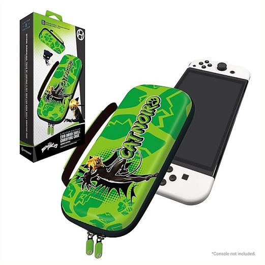 【Nintendo Switch or Switch Lite】Hyperkin ミラキュラス 公式 シャノワール ハードシェル保護トラベルキャリングケース ニンテンドー スイッチ＆スイッチライト 有機EL 兼用 /トラベルケース/任天堂/キャリングケース/