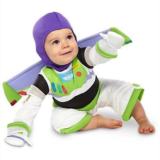 Toy Story トイストーリー USショップディズニー公式 バズライトイヤー 幼児用 コスチューム 80小/80大/90/コスプレ/ハロウィン/なりきりグッズ/ベビー/キッズ/子供/男の子