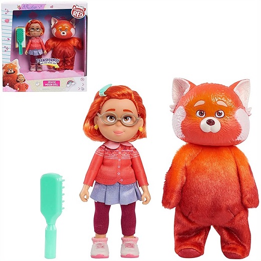 【Disney ディズニー 】 私ときどきレッサーパンダ ターニング レッド メイ デラックス ドール パンダコスチューム付き Disney Pixar Turning Red /レッサーパンダ/フィギュア/メイ リー画像