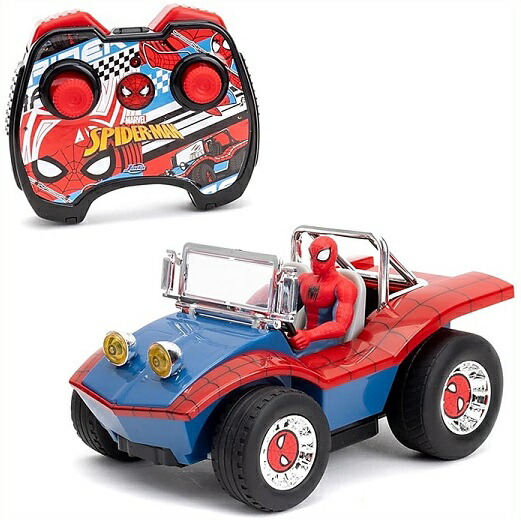 【SpiderMan スパイダーマン】 マーベル 1:24 スパイダーマン バギー RC ラジコン ビークル/スパイダー/リモコン/ラジコンカー/ディズニー/マーベル/ミニカー/Jada/ターボ画像