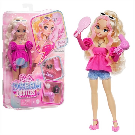 【Barbie】 バービー・ドリーム・ベスティ ドール＆アクセサリー プレイセット マリブ /バービー人形/おもちゃ/プレゼント/クリスマス/フィギュア/マテル/人形/ドール