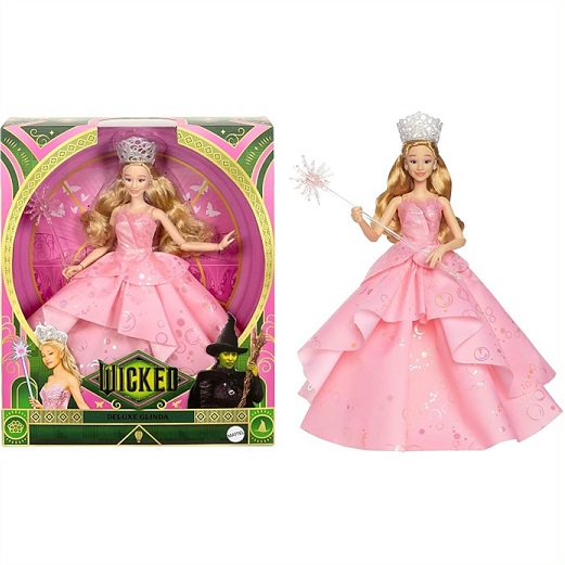 ウィキッド 歌うシンギング グリンダ 　ドール　マテル　日本未発売 楽天市場】【マテル Wicked】 ウィキッド ふたりの魔女 歌う