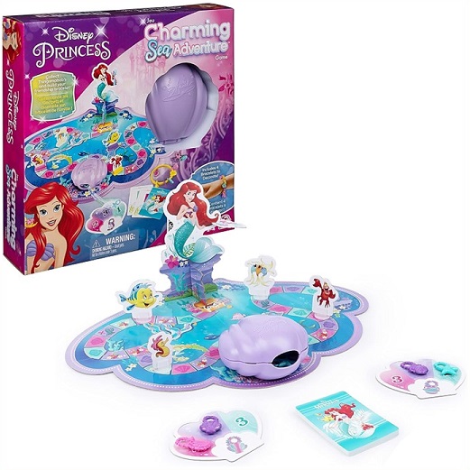 【Disney Princess】 ディズニープリンセス 海の冒険ボードゲーム リトルマーメイド アリエル＆フレンズ 家族ゲーム/すごろく/アクションゲーム/ボードゲーム/ファミリーゲーム/パーティー