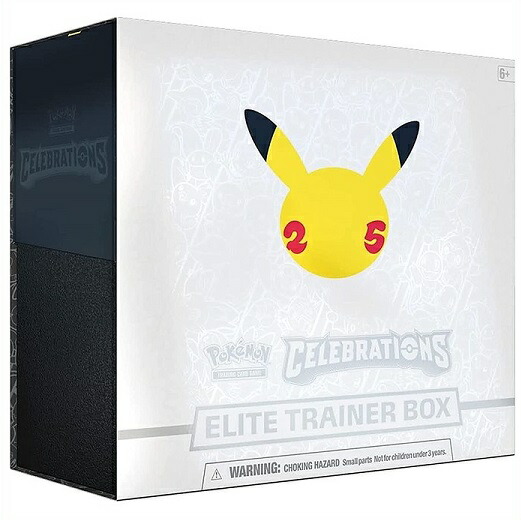 楽天市場 ポケモン 25周年記念 セレブレーション エリートトレーナーボックス 英語版 Pokemon 25th Anniversary Celebrations Elite Trainer Box アメリカ ポケモンセンター ピカチュウ Tcg ａｊマート