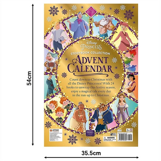 ディズニー プリンセス 21 21年 Advent Calendar Collection Disney Princess Storybook アドベントカレンダー カウントダウン キャラクター クリスマス ストーリーブックコレクション 英語絵本24冊入り 誕生日 最大 オフ ストーリーブックコレクション