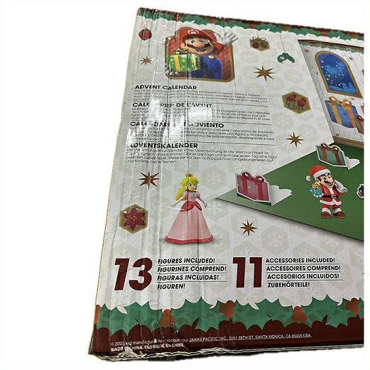 パッケージにダメージあり スーパーマリオ アドベントカレンダー 限定