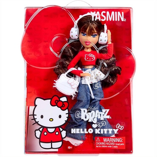 【Bratz】 ブラッツ×ハローキティ ヤスミン サンリオ ファッションドール（アクセサリー付き）/ハローキティ コレクター フィギュア/人形/おもちゃ/人形/プレゼント/