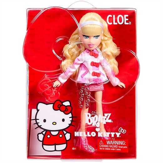 【Bratz】 ブラッツ×ハローキティ クロエ サンリオ ファッションドール（アクセサリー付き）/ハローキティ コレクター フィギュア/人形/おもちゃ/人形/プレゼント/