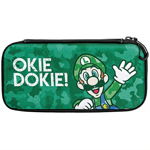 楽天市場 Nintendo Switch ニンテンドー スイッチ ルイージ スリムトラベル ケース スーパーマリオブラザーズ カモフラージュ 任天堂 スウィッチ キャリングケース ａｊマート