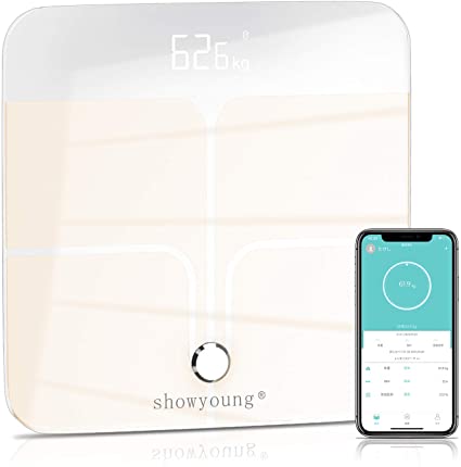 体量計 Showyoung 体脂肪計 体組成計 高精度ito Bia Bluetooth相応う 日本語アプリ 体脂肪 筋肉重 基礎代謝 Bmiなど13種データ測定 日本語取扱説明書 デジタルヘルスメーター 自動on Off 乾電池付き ホワイト Manitobachiropractors Ca