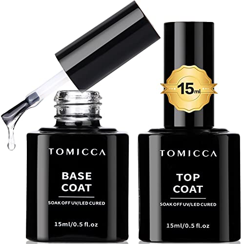 楽天市場】TOMICCA ジェルネイル トップコート ベースコート 8ml 2本
