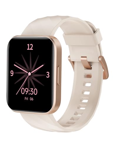 RUIMEN スマートウォッチ iPhone アンドロイド 対応 通話機能付き Smart Watch 1.85インチ大画面 レディース メンズ 腕時計 100+種類運動モード ゲーム 生理周期管理 Gmail/着信 メッセージ通知 スマホ探す 天気予