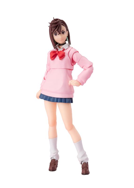 TAMHII TIONS S.H.フィギュアーツ ダンダダン 桃 約140粍 PV\u0026amp;ABS製 ペンキ塗り済みモビール図形