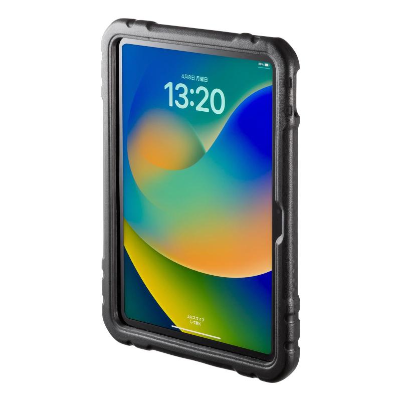 サプライ 第10世代iPad 10.9インチ用衝撃吸収ケース（ブラック） PDA-IPAD1905BK2