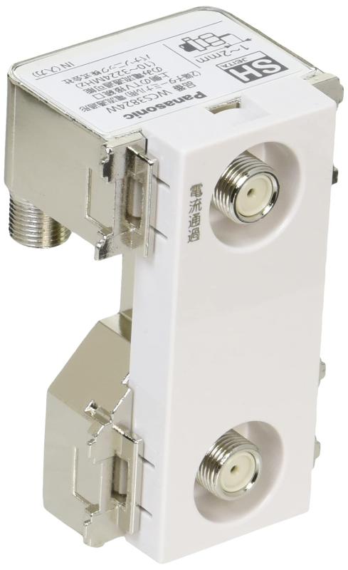 WCS3824W パナソニック埋込高シールドテレビターミナル 20個 26765959_0.jpg