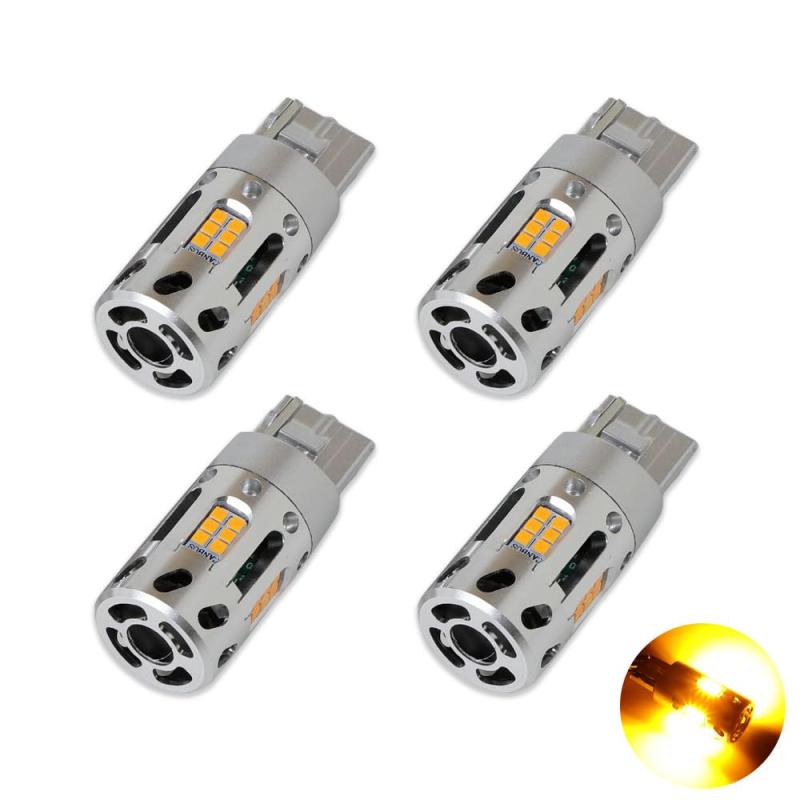 ORSA ウィンカー T20 ハイフラ防止機能搭載 車検対応 LED LEDウインカー 2400LM 冷却ファン付 カスタム パーツ アクセサリー ドレスアップ 90系 ヴォクシー シエンタ ルーミー タンク トール 4