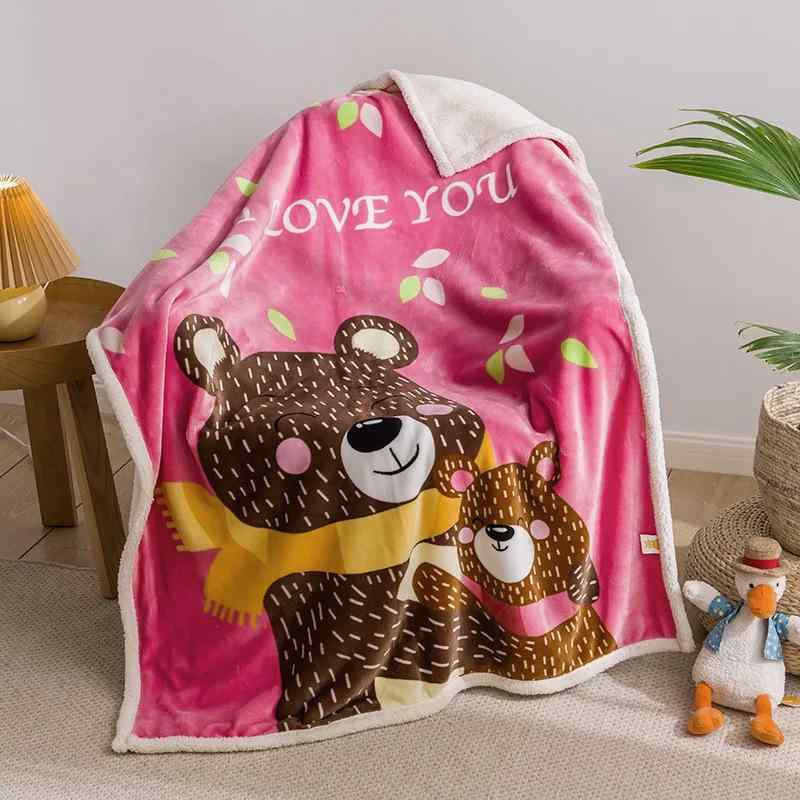 ブランケット ベビー キッズ 子供 赤ちゃん フリース サンゴフリース フランネル 二層 厚手 暖かい ふわふわ 肌触り キャラクター柄 かわいい お昼寝 冷房対策 ひざ掛け 春秋冬 洗える 37,047円
