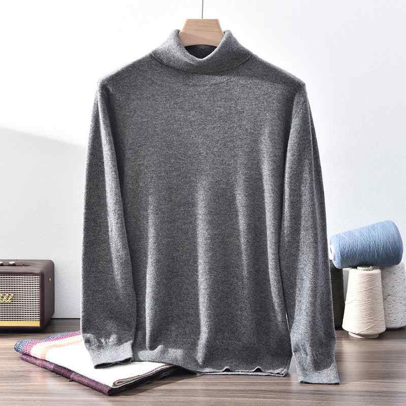 カシミヤセーター メンズ 上質ピュアカシミヤ ポロ襟 長袖 ゆったりシルエット ビジカジ きれいめカジュアル インナー トップス 着回し 秋|あじゅり
