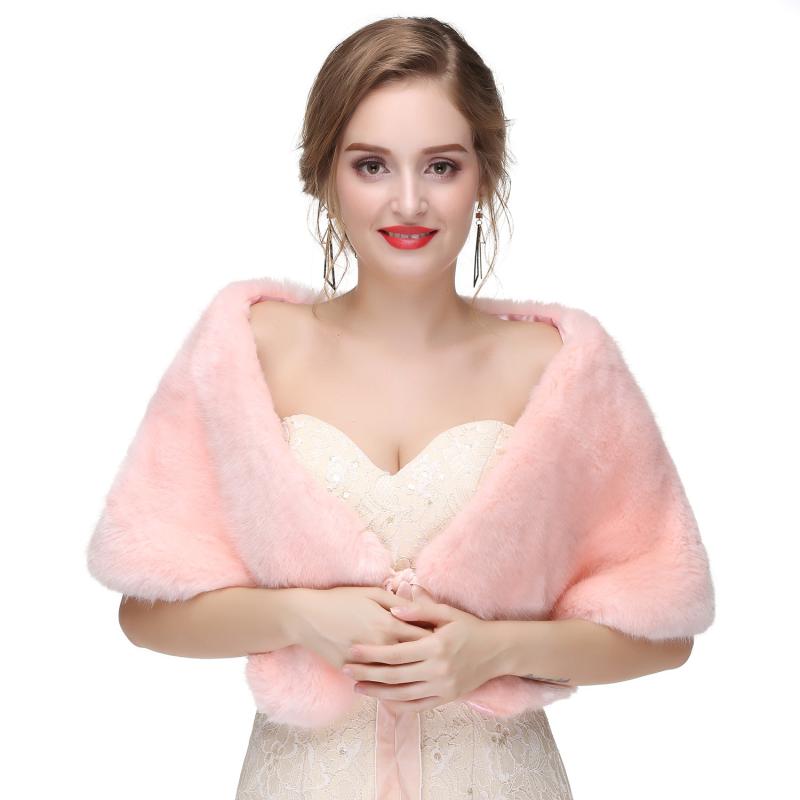 ショール レディース フェイクファー フォックスファー風 花嫁 ブライダル ウェディング 結婚式 披露宴 二次会 パーティー フォーマル あったか 防寒 高級感 上質 エレガント 秋冬