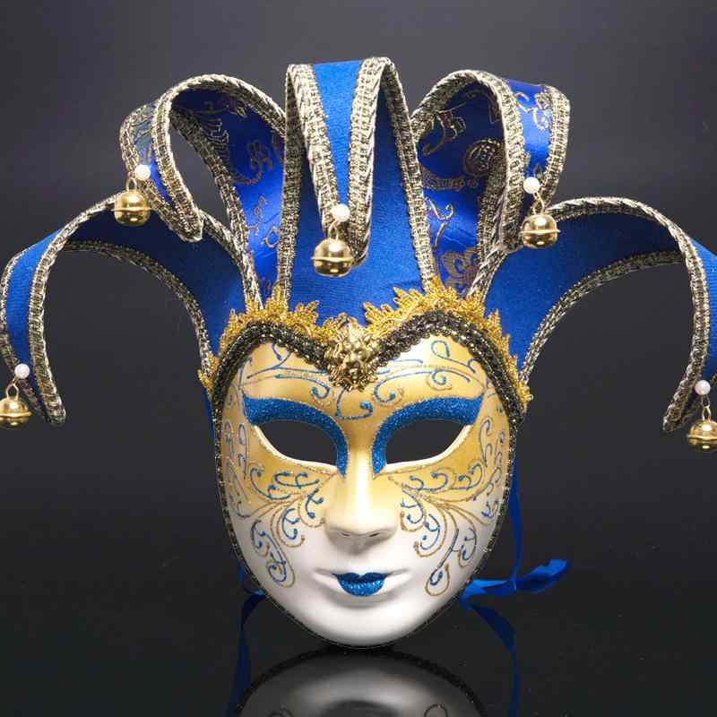 マスク レディース 欧米風 ヴェネツィア風 イタリアン 手描き彩色 高級感 かわいい ハロウィン 舞踏会 パーティー 演劇 イベント コスプレ 仮面 プラスチック製