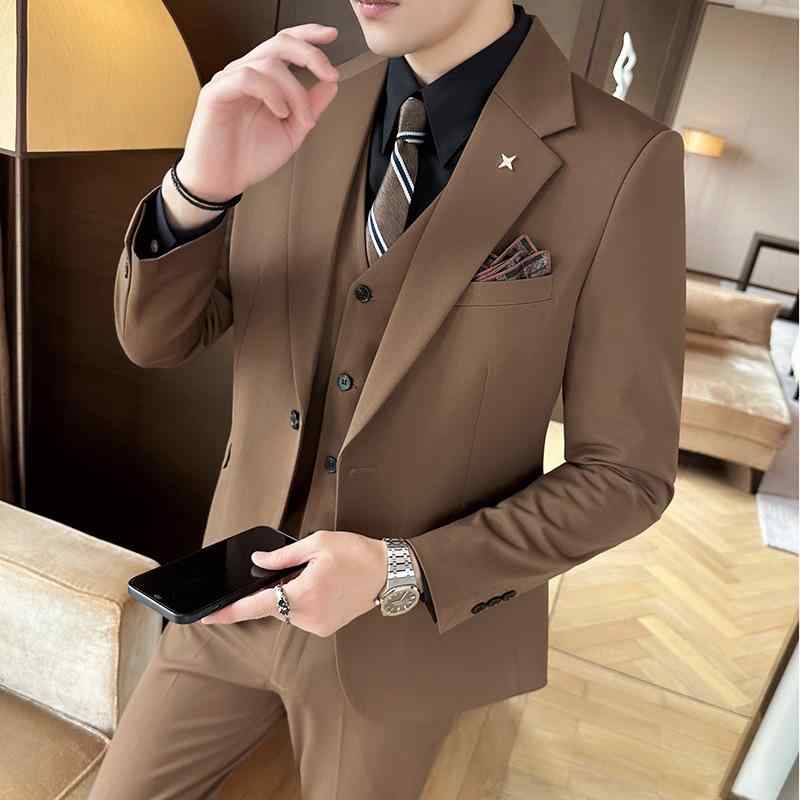 背広 メンズ スリー平和条約 シングル名取り草 商行為 心地よい 華燭の典 交歓会 礼服 分かりやすい フォーマル ともし火商行為 人絹混 オール時季 黒いこと 薄墨色 米国海軍 赤銅色系