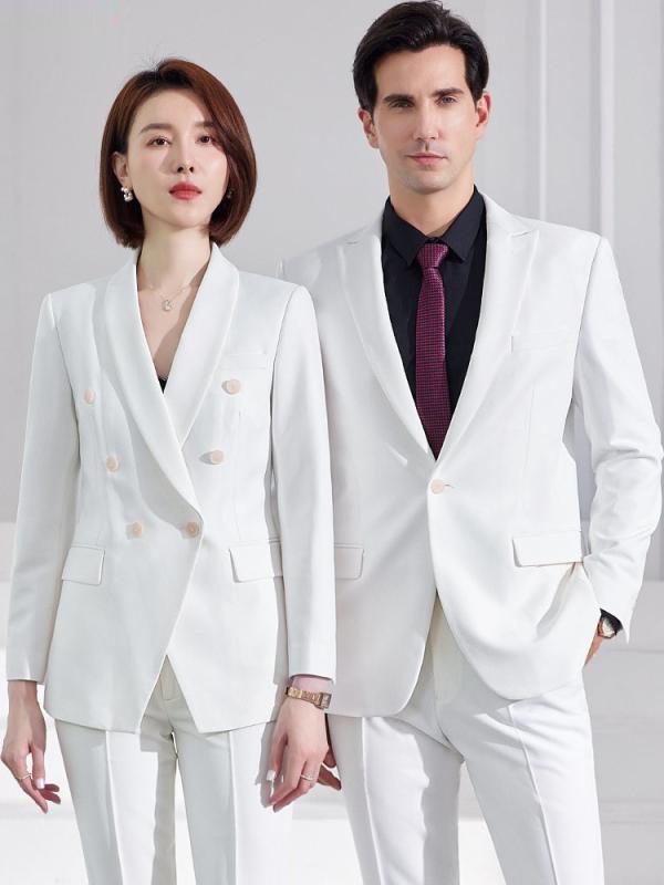 スーツ メンズ ビジネススーツ セットアップ 高級感 紳士服 オフィスワーク 事務服 通勤 営業 接客 フォーマル ウォッシャブル ストレッチ ノーアイロン 吸汗速乾 通気性 スリムフィット ポリエステル素材 ホワイト ブルー ベージュ ダークグレー|あじゅり