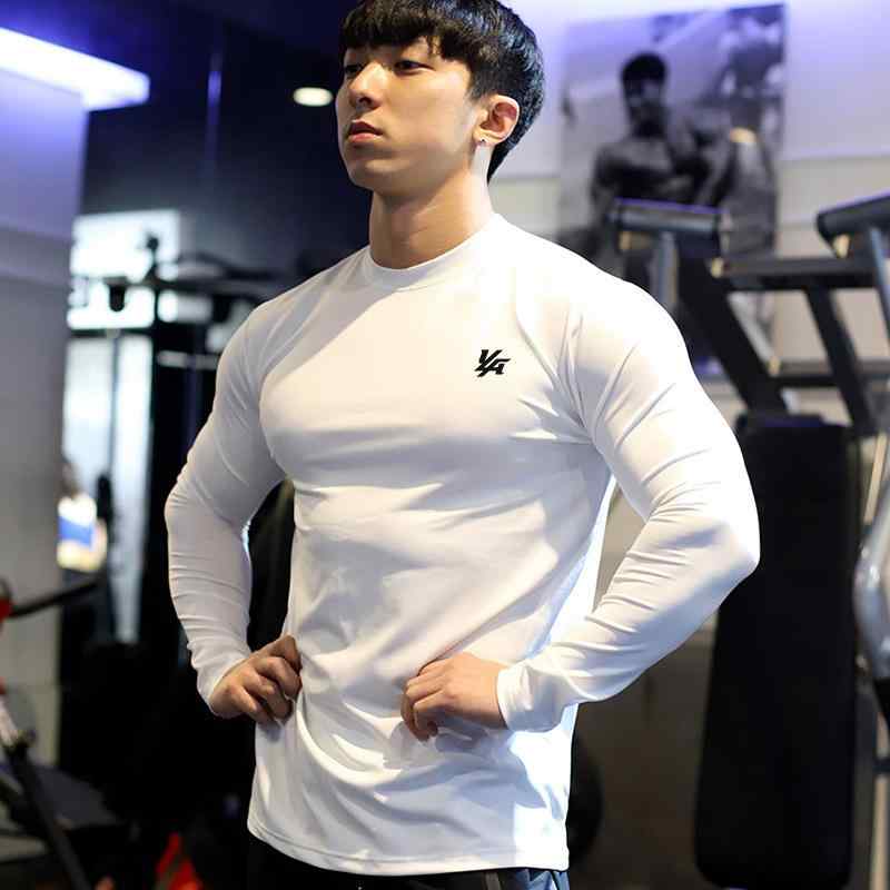 トップス メンズ 長袖 トレーニングウェア フィットネス スポーツ ジム ワークアウト ランニング ジョギング ウォーキング ストレッチ 速乾 通気性 伸縮性 筋肉強調 ボディライン 再生繊維 ポリエステル カジュアル アウトドア