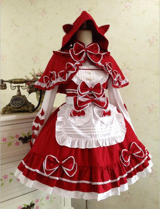ワンピース レディース ロリータ ゴシック プリンセス メイド服 キャミソールワンピース ショール レース リボン レトロ クラシック かわいい 華やか エレガント 4点セット コスプレ 仮装 ハロウィン パーティー イベント 撮影 ステージ衣装 綿 コ｜あじゅり