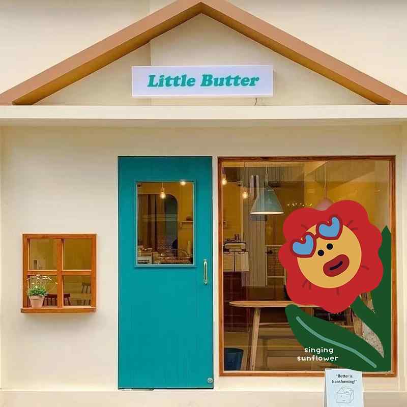 ウィンドウステッカー インスタ風 ガーリー ハート かわいい 窓飾り 花柄 店舗装飾 カフェ レストラン 子供服店 ガラス窓 静電気吸着 PVC製 透明 カラフル デコレーション