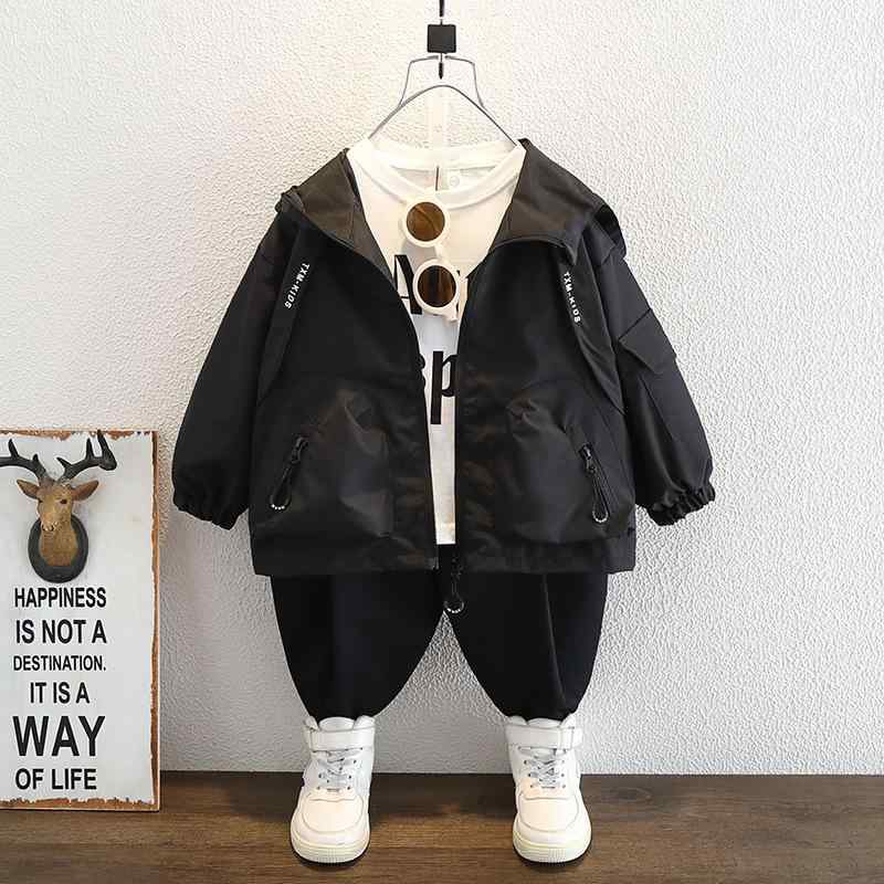 ジャケット キッズ 男の子 ウインドブレーカー 春秋 フード付き アウトドア おしゃれ かっこいい ブルゾン アウター ジップアップ カジュアル