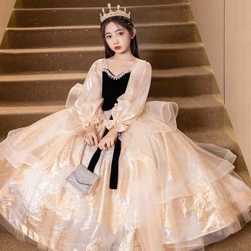 御召しもの キッズ うしろ帯 御姫様伝達ルート ロング丈 春夏 華燭の典 御花うしろ帯 生まれ落ちる日 告げ知らせる会 洋琴 掻きならす会 フォーマル 衣装 儀式用御召しもの ポリエステル 三鞭酒色つや 窈窕たる 窈窕たる