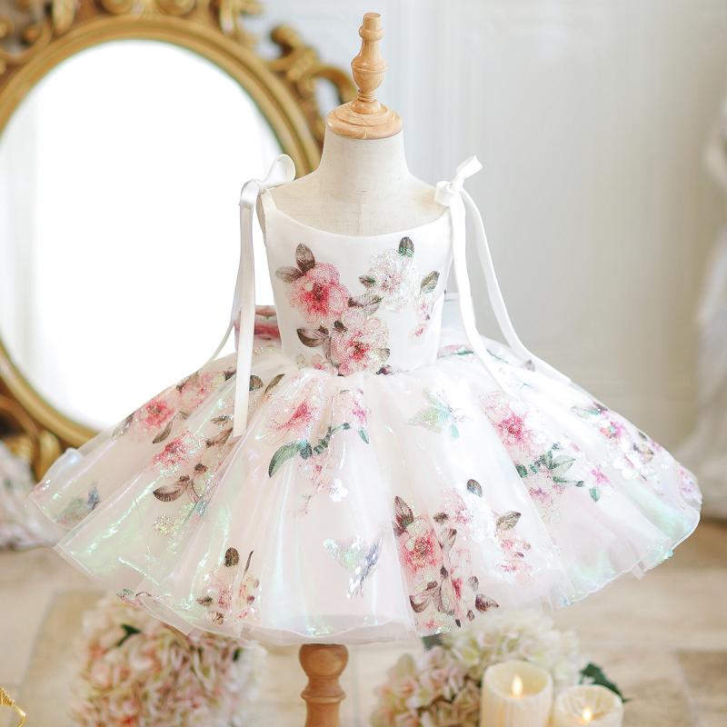 ドレス ベビー キッズ 女の子 プリンセス フォーマル ワンピース 結婚式 誕生日 発表会 セレモニー 上質 普段使い フラワーガール ポリエステル混紡