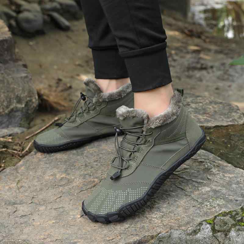 スノーブーツ メンズ 男性用 登山 トレッキング ハイキング シューズ ハイカット 裏起毛 ボア あったか 保温 防寒 防水 軽量 滑り止め 耐摩耗性 通気性 ホールド感 大きいサイズ 冬 アウトドア 旅行 普段使い 4,863円