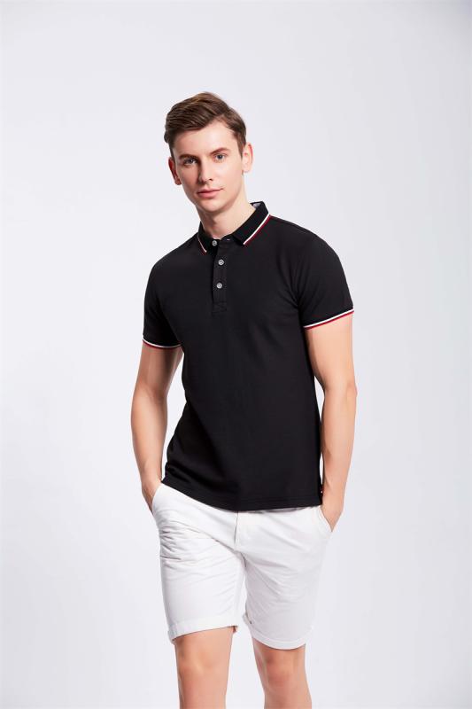 POLOシャツ メンズ 男性用 夏 半袖 綿 コットン 高品質 上質 無地 スリムフィット カジュアル スタイリッシュ 普段使い 刺・墸 ゴルフ ビジカジ トップス