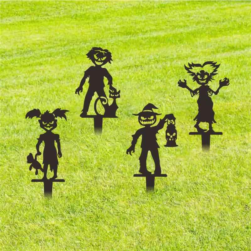 ハロウィン装飾 アイアン製 メタル 鉄工芸品 人物像 シルエット おしゃれ ユニーク クリエイティブ 屋外 ガーデン 庭園 エントランス オブジェ オーナメント ディスプレイ